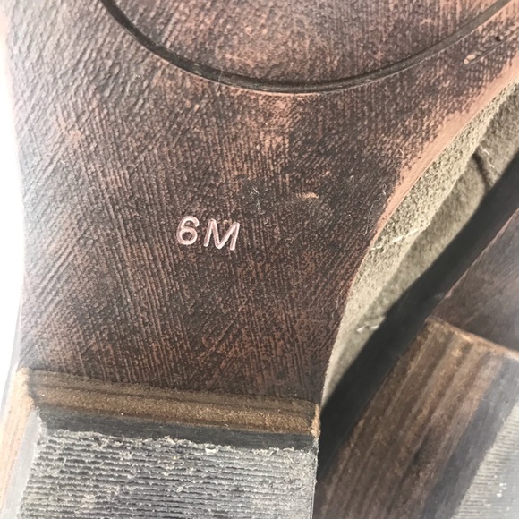 Nine West Vintage Vableaker Taupe Suede Booties 6 - Picture 5 of 7